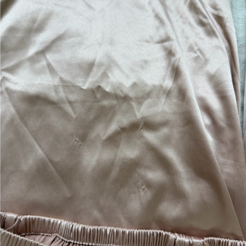 NWOT SKIMS Silk Pants Golden (flawed & altered) - Picture 6 of 7
